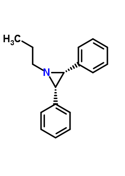 Cis-2,3-Diphenyl-1-propylaziridine Structure,314062-46-9Structure