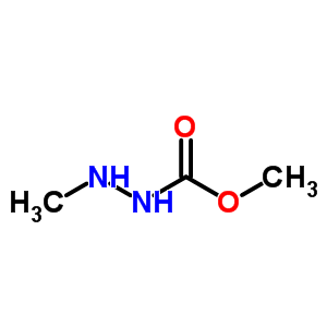 Hydrazinecarboxylicacid, 2-methyl-, methyl ester Structure,31457-72-4Structure