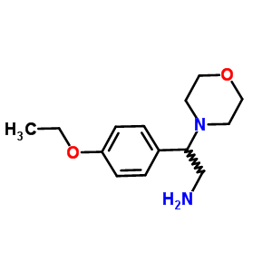 2-(4-乙氧基苯基)-2-嗎啉-4-乙胺結(jié)構(gòu)式_31466-48-5結(jié)構(gòu)式