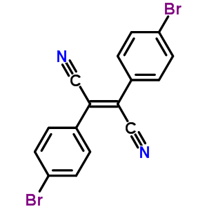 2,3-Bis(4-bromophenyl)-2-butenedinitrile Structure,315203-26-0Structure