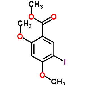 Methyl 5-iodo-2,4-dimethoxybenzoate Structure,3153-79-5Structure