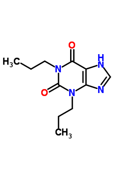 3,9-Dihydro-1,3-dipropyl-1h-purine-2,6-dione Structure,31542-62-8Structure