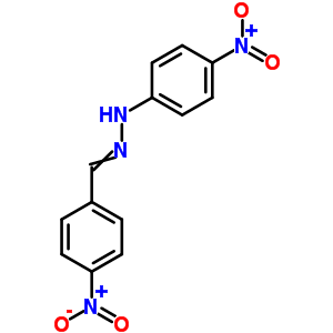 Benzaldehyde,4-nitro-, 2-(4-nitrophenyl)hydrazone Structure,3155-22-4Structure