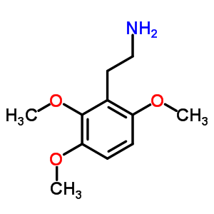 Benzeneethanamine,2,3,6-trimethoxy-, hydrochloride (1:1) Structure,3166-84-5Structure