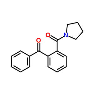 (2-Benzoylphenyl)(pyrrolidin-1-yl)methanone Structure,31802-13-8Structure