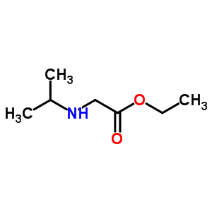 n-(1-甲基乙基)-甘氨酸乙酯結(jié)構(gòu)式_3183-22-0結(jié)構(gòu)式