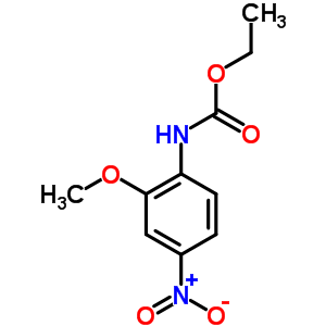 (2-Methoxy-4-nitrophenyl)-carbamic acid ethyl ester Structure,31863-04-4Structure