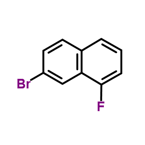 7-Bromo-1-fluoronaphthalene Structure,319-04-0Structure