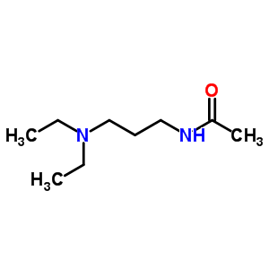 Acetamide, n-[3-(diethylamino)propyl]- Structure,32039-09-1Structure