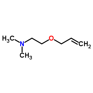 N,n-dimethyl-2-prop-2-enoxy-ethanamine Structure,3205-11-6Structure