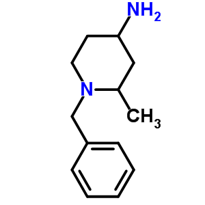 1-Benzyl-2-methyl-piperidin-4-amine Structure,321345-30-6Structure