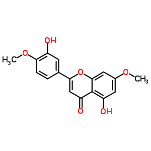 4H-1-benzopyran-4-one,5-hydroxy-2-(3-hydroxy-4-methoxyphenyl)-7-methoxy- Structure,32174-62-2Structure