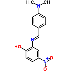 2-[(4-Dimethylaminophenyl)methylideneamino]-4-nitro-phenol Structure,3230-48-6Structure