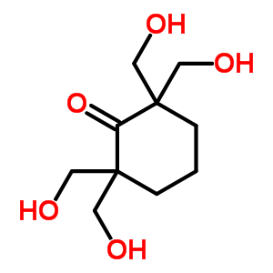 2,2,6,6-Tetrakis(hydroxymethyl)cyclohexanone Structure,3232-65-3Structure