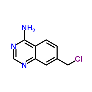 4-Amine-7-chloromethylquinazoline Structure,323591-38-4Structure