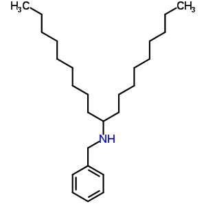 Benzenemethanamine,n-(1-nonyldecyl)- Structure,3241-25-6Structure