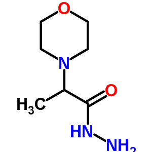 2-Morpholin-4-ylpropanohydrazide Structure,32418-66-9Structure