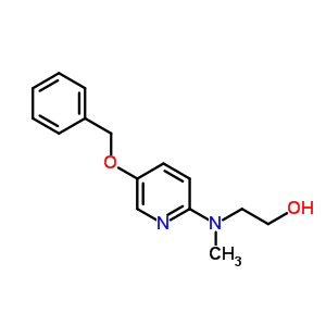 2-[(5-Benzyloxypyridin-2-yl)methylamino]ethanol Structure,326496-03-1Structure