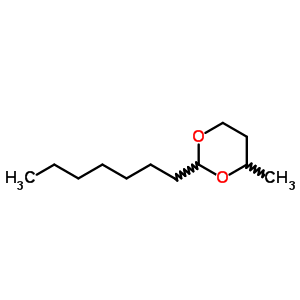 2-Heptyl-4-methyl-1,3-dioxane Structure,3271-56-5Structure