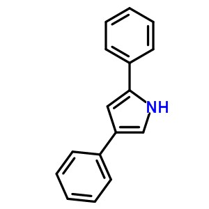 2,4-二苯基吡咯結(jié)構(gòu)式_3274-56-4結(jié)構(gòu)式