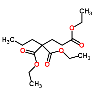 Diethyl 2-propyl-2-(ethoxycarbonyl)glutarate Structure,32806-70-5Structure