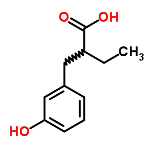 2-(3-Hydroxy-benzyl)-butyric acid Structure,328288-90-0Structure