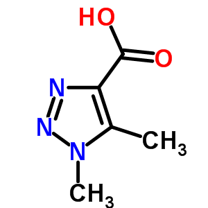 1,5-Dimethyl-1h-1,2,3-triazole-4-carboxylic acid Structure,329064-07-5Structure