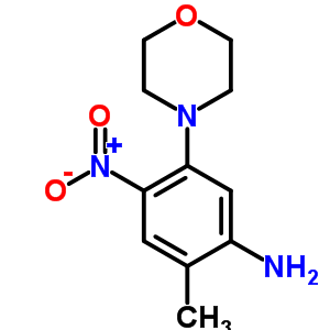 2-Methyl-5-morpholin-4-yl-4-nitro-phenylamine Structure,329694-36-2Structure