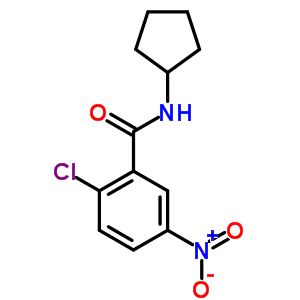 2-Chloro-n-cyclopentyl-5-nitrobenzamide Structure,329939-84-6Structure