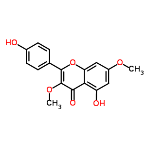 華良姜素結構式_3301-49-3結構式