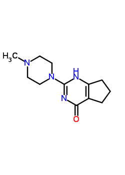 3-(4-Methylpiperazin-1-yl)-2,4-diazabicyclo[4.3.0]nona-3,10-dien-5-one Structure,33017-97-9Structure