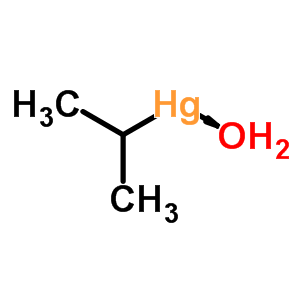 Propan-2-ylmercury hydrate Structure,33020-34-7Structure