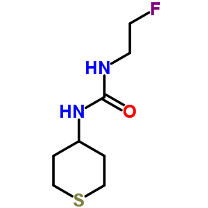 Urea,n-(2-fluoroethyl)-n-(tetrahydro-2h-thiopyran-4-yl)- Structure,33021-85-1Structure