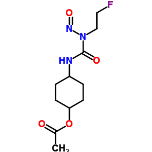 N’-[4-(acetyloxy)cyclohexyl ]-n-(2-fluoroethyl)-n-nitrosourea Structure,33024-40-7Structure