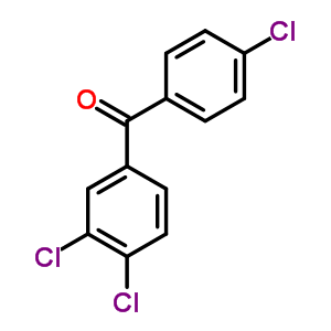 3,4,4-三氯苯甲酮結(jié)構(gòu)式_33093-42-4結(jié)構(gòu)式