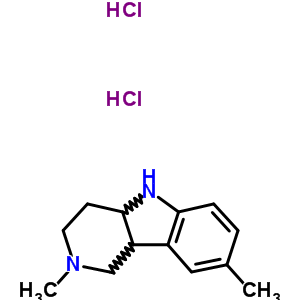 2,8-Dimethyl-2,3,4,4a,5,9b-hexahydro-1h-pyrido-[4,3-b]indole dihydrochloride Structure,33162-17-3Structure