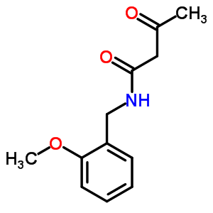 N-(2-methoxybenzyl)-3-oxobutanamide Structure,331713-77-0Structure