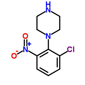 1-(2-Chloro-6-nitrophenyl)piperazine Structure,332023-12-8Structure