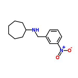 N-(3-nitrobenzyl)cycloheptanamine Structure,332108-56-2Structure