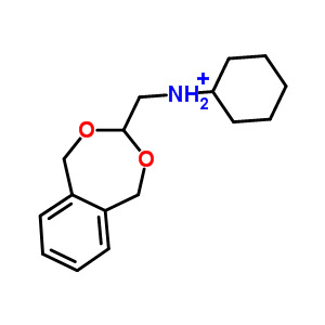 Cyclohexyl-(5,9-dihydro-6,8-dioxa-benzo-cyclohepten-7-ylmethyl)-amine Structure,332167-80-3Structure