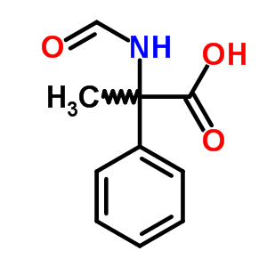 2-Formamido-2-phenyl-propanoic acid Structure,33228-58-9Structure