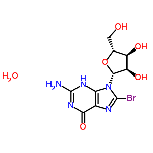 8-Bromoguanosine dihydrate Structure,332359-99-6Structure