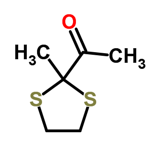 Ethanone, 1-(2-methyl-1,3-dithiolan-2-yl)-(9ci) Structure,33266-07-8Structure