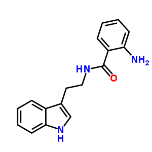 2-Amino-n-[2-(1h-indol-3-yl)ethyl]benzamide Structure,33284-02-5Structure