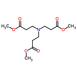 Methyl 3-(bis(2-methoxycarbonylethyl)amino)propanoate Structure,3330-09-4Structure