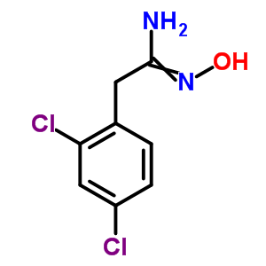 2-(2,4-Dichloro-phenyl)-n-hydroxy-acetamidine Structure,333748-88-2Structure