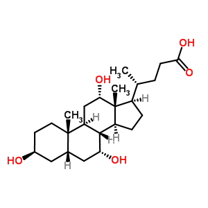 (3Beta,5beta,7alpha,12alpha)-3,7,12-trihydroxycholan-24-oic acid Structure,3338-16-7Structure