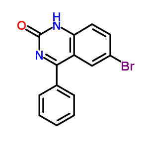 6-Bromo-4-phenylquinazolin-2(1h)-one Structure,33443-53-7Structure