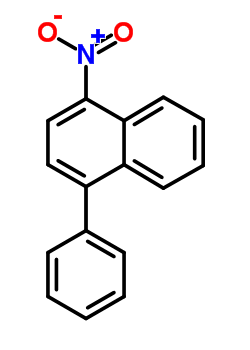 1-Phenyl-4-nitronaphthalene Structure,33457-01-1Structure