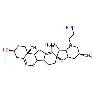 N-(2-aminoethyl) cyclopamine Structure,334616-31-8Structure